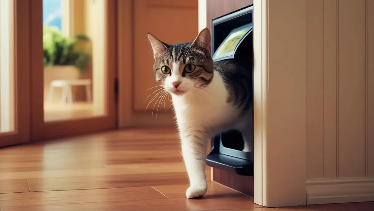 chatière pour chats