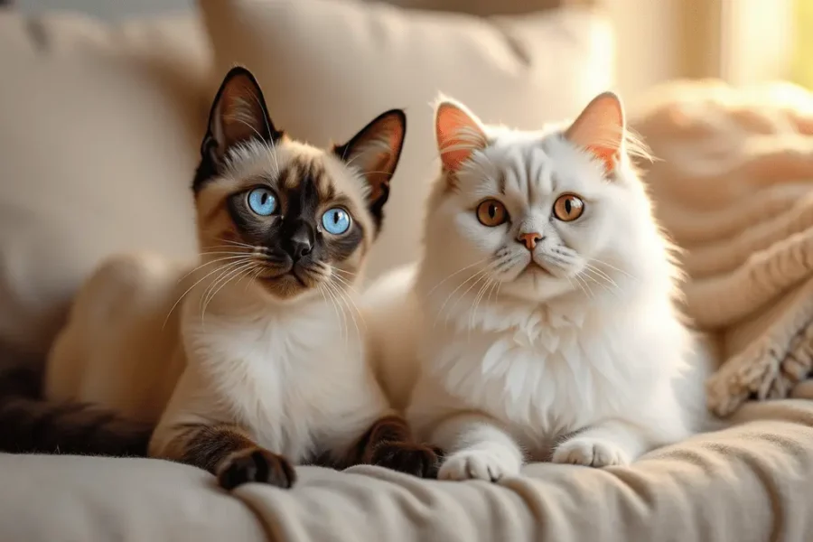 adopter un chat persan ou un chat siamois