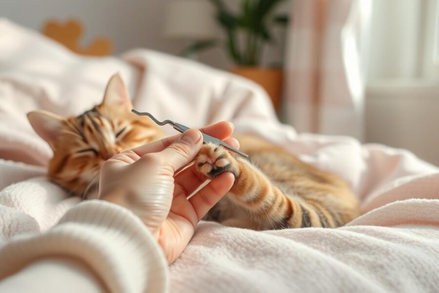 couper les griffes du chat