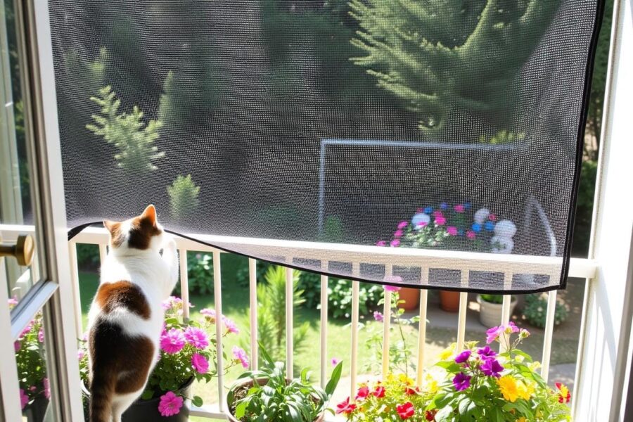protection balcon pour chats