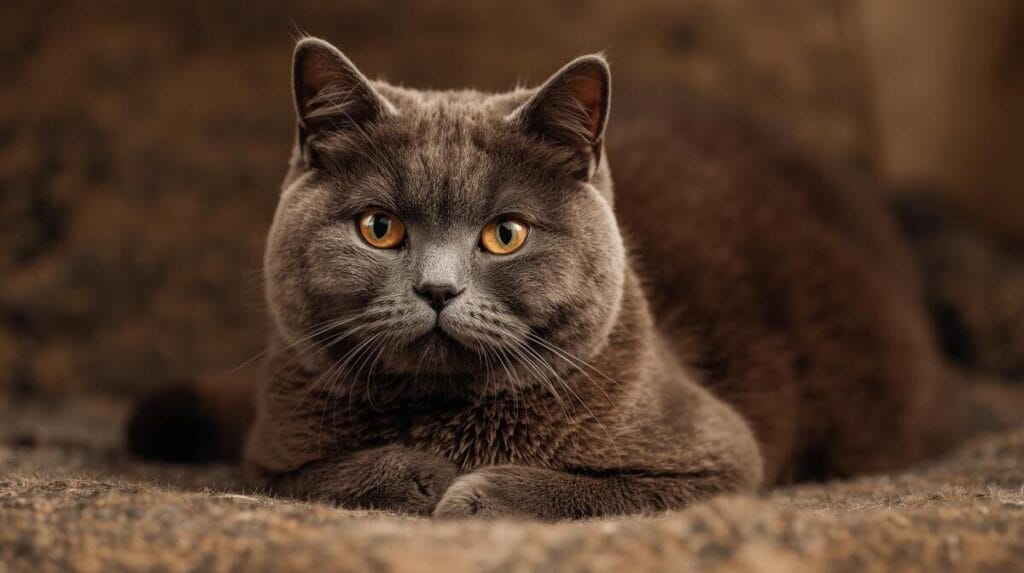 british shorthair marron