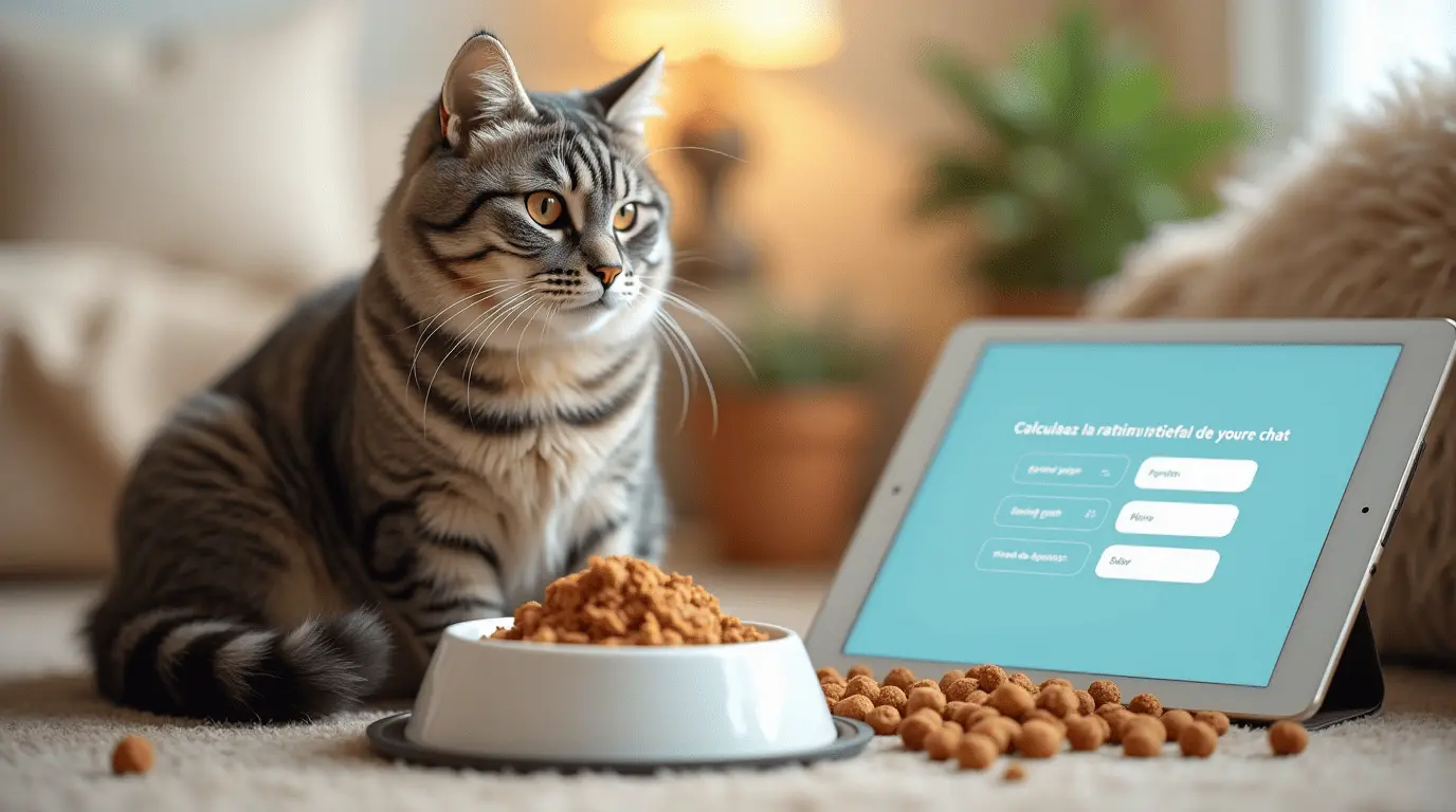 Calculateur de calories pour chats