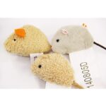 Lot de 3 Souris en Peluche pour Chat | Jeu & Stimulation – Image 3