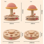 plateau tournant pour chat